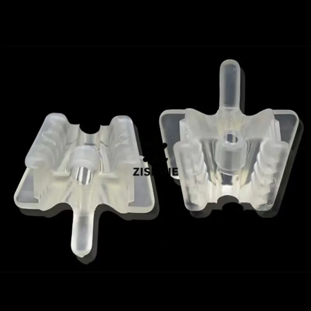 5/10Pcs Dental Intraoral Mouth Prop Bite Blocks with Saliva Ejector Tube Holder Soft Silicone Cheek Retractor S/L Dentist Tool