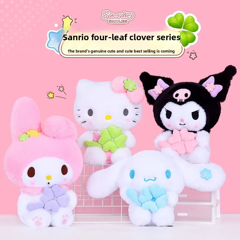 

Подлинная мультяшная кукла Kawaii Sanrio Hellokitty Cinnamoroll, кукла отправляется для девочек, подарок на день Святого Валентина, день рождения