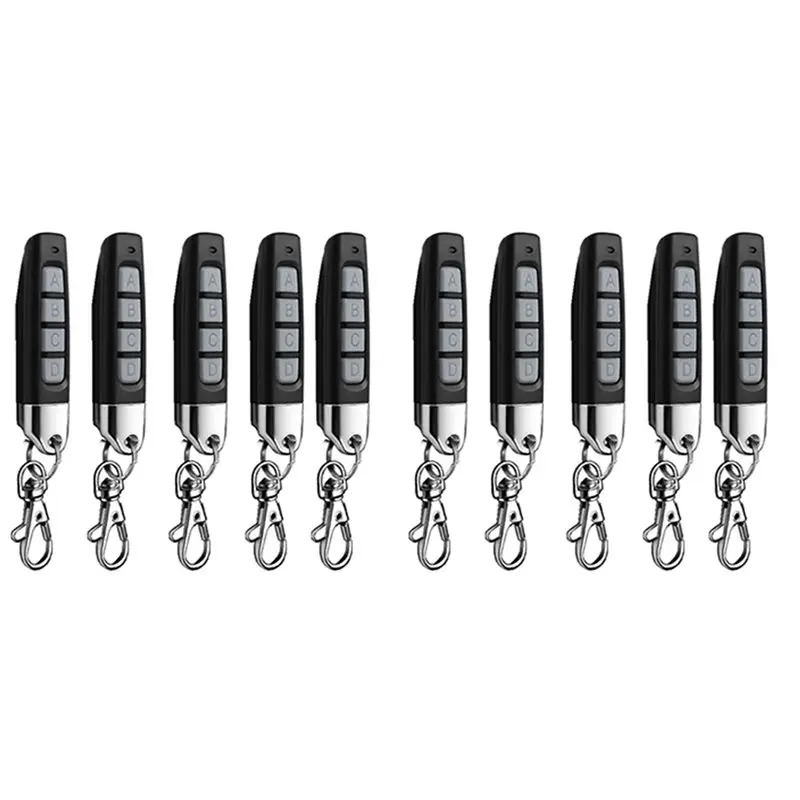 B14C 30Pcs 433Mhz Remote Control Compact Wireless Duplicator For Garage Doors Gates Systems Universal Compatibility Black
