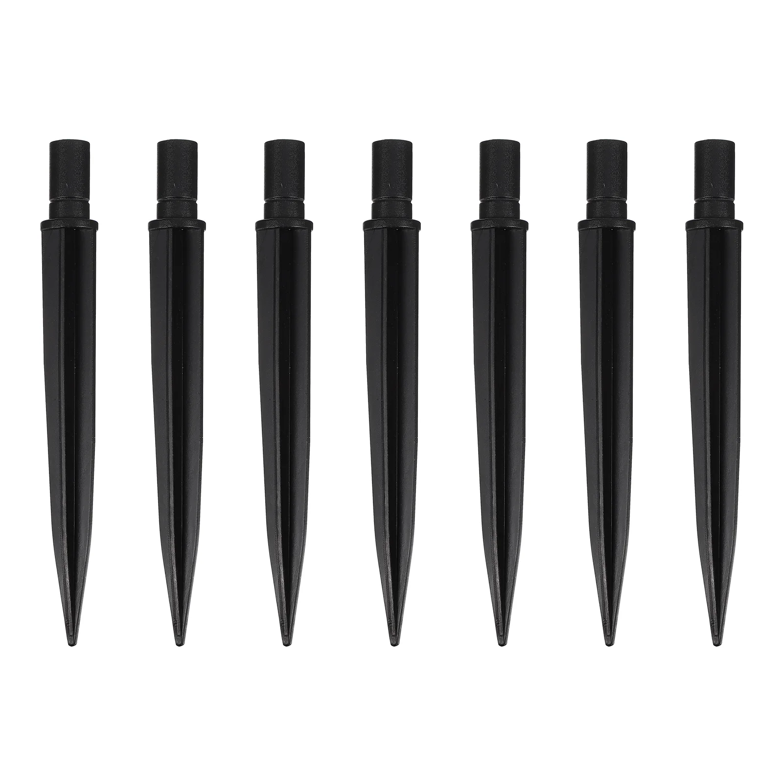 

20 Pcs Plastic Plug Ground Stakes Spike Outdoor Solar Lights Spikes Street for Pile Lawn Lamp