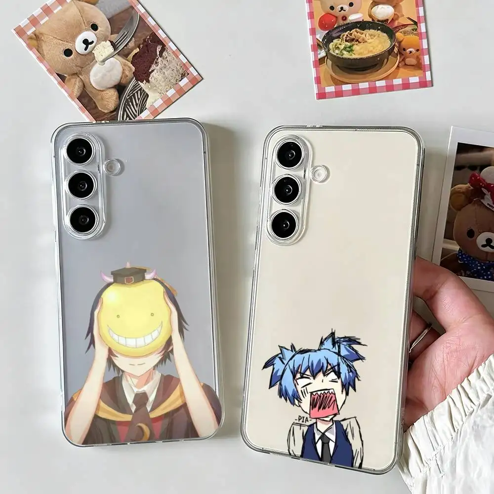 Anime A-Assassination Classroom-m  Phone Case For SamsungA10,12,20,21S,30,31,40,50,51,52,70,71 Transparent Cover