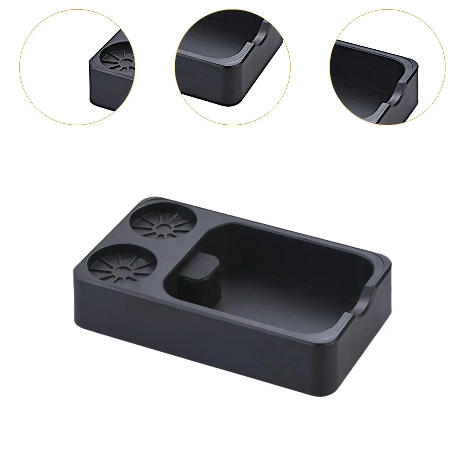 Espresso Tamper Holder Station มัลติฟังก์ชั่น Non Slip Coffee Tamper Holder