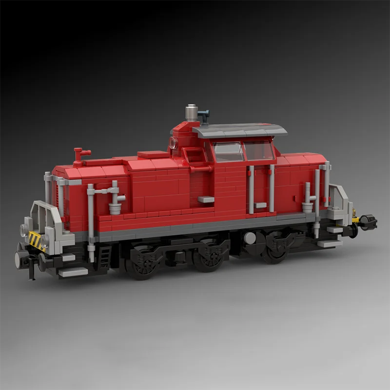 

MOC Building Bricks V60 Shunter Locomotive Modular Technology Gifts Holiday Assemble Children Toys Suit Railway train