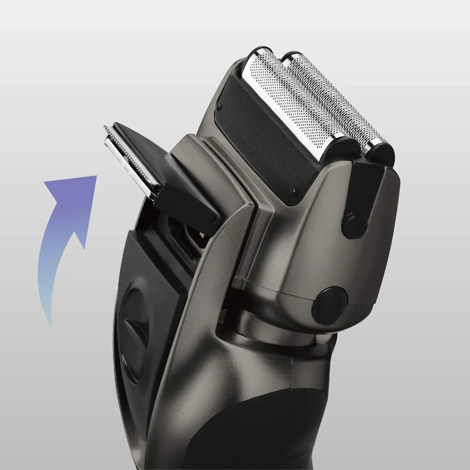 ماكينة حلاقة كهربائية من باناسونيك للرجال، شفرات من الفولاذ المقاوم للصدأ ذات رأس مزدوج قابلة للغسل لكامل الجسم، مجموعة أدوات العناية بالذكور المستوردة