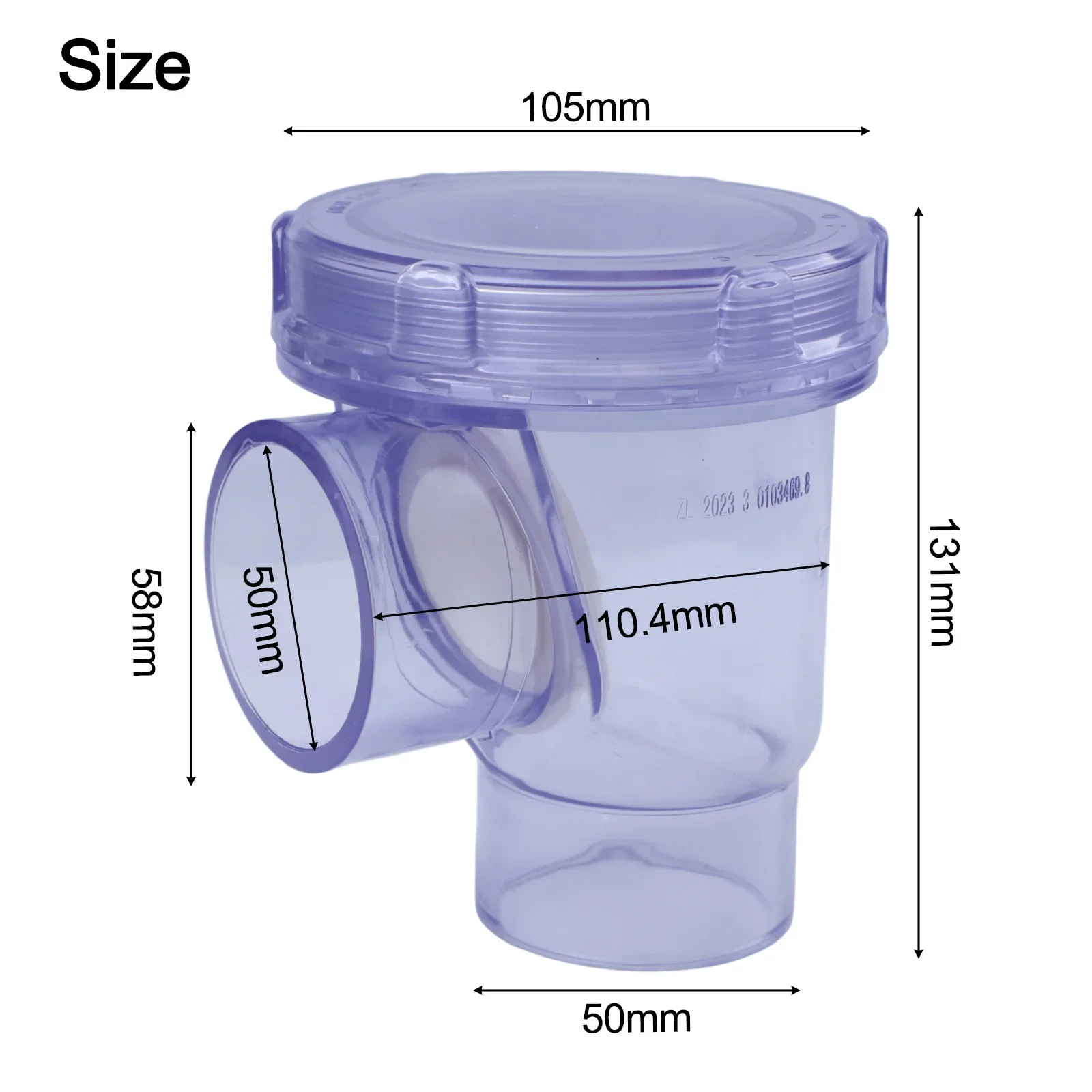 PVC Backwater Valve Check Valve for Sewage and Drain Systems Backflow and Supporting Efficient Wastewater Management