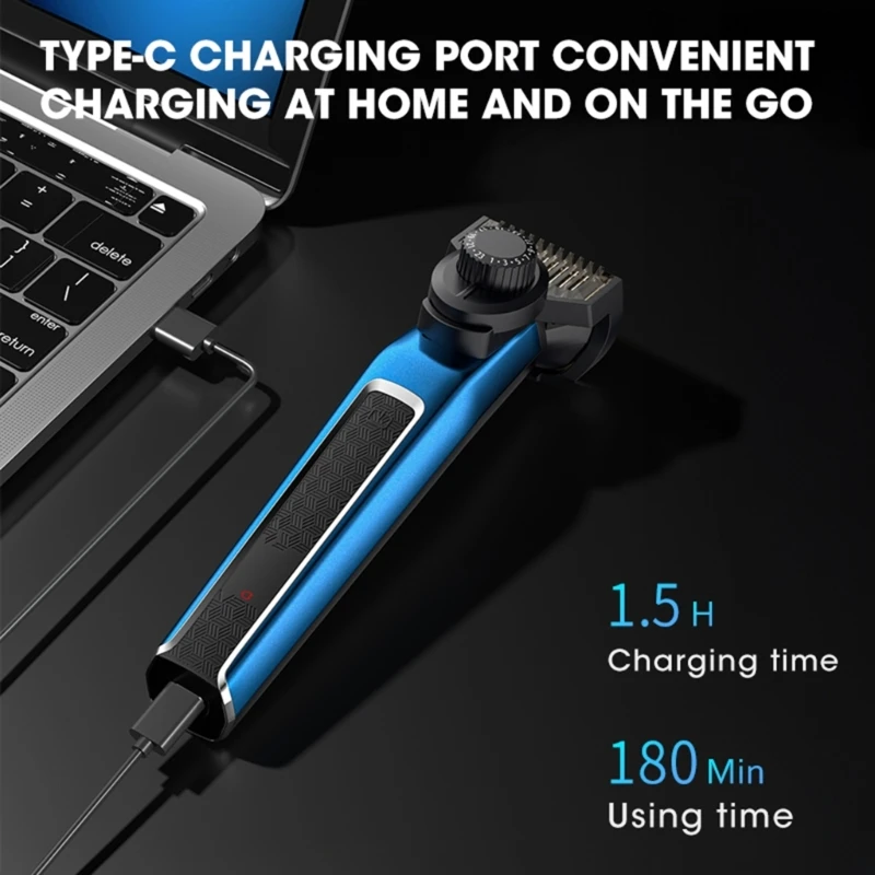 อุปกรณ์กรูมมิ่ง เครื่องโกนหนวดไฟฟ้า ชาร์จ USB ได้ เครื่องมือกรูมมิ่งที่สะดวก