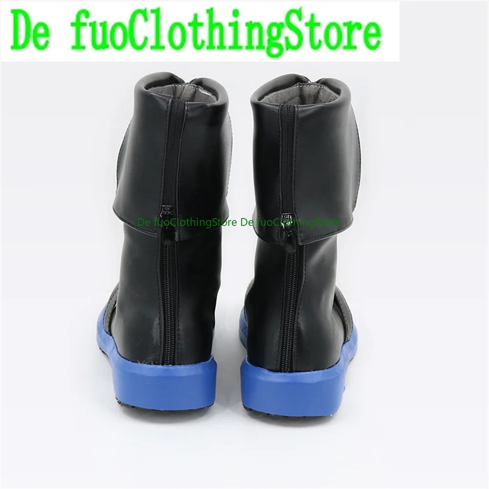 DefuoClothing Store Guilty Gear Ky Kiske, zapatos de Cosplay, botas, juego de Halloween, Navidad, Personaje de Anime, accesorios para fiesta