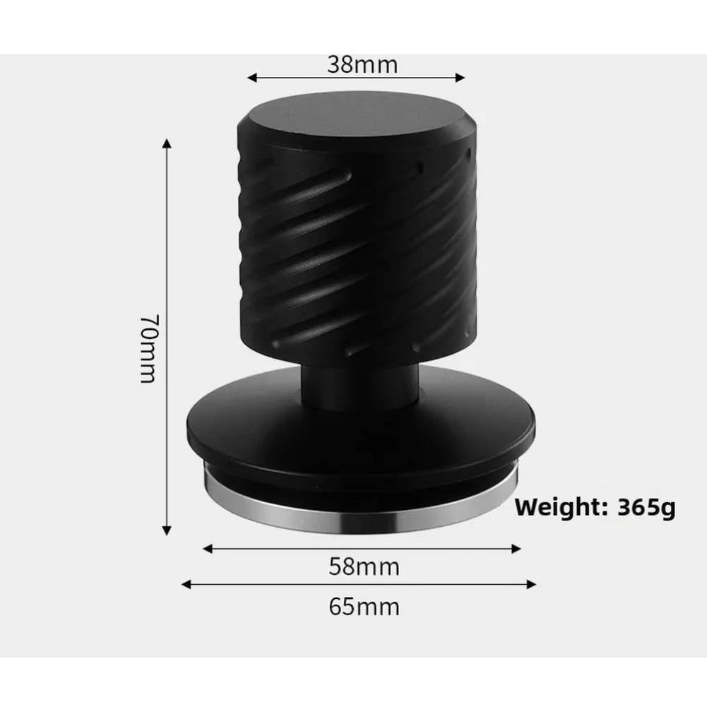 For Daily Brewing Coffee Tamper Automatic Coffee Tamper Stable Tamping Force 30lb Constant Pressure 304 Stainless Steel Base