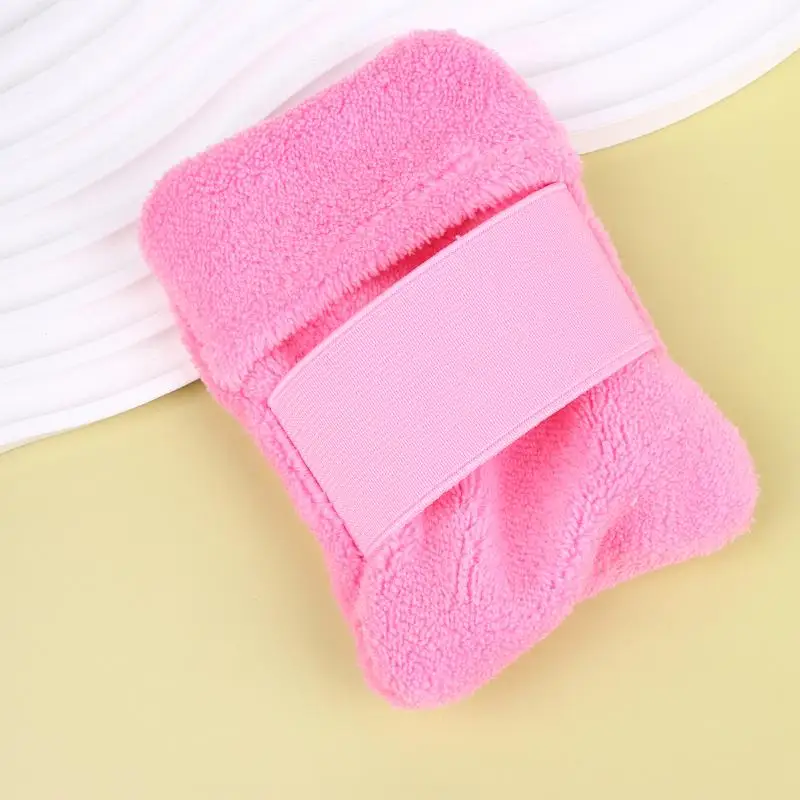 Portable Sand Removal Bag Outdoor Beach Body Cleaner Velvet Soft Wipe Off Sand Pouch For Family Beach Days