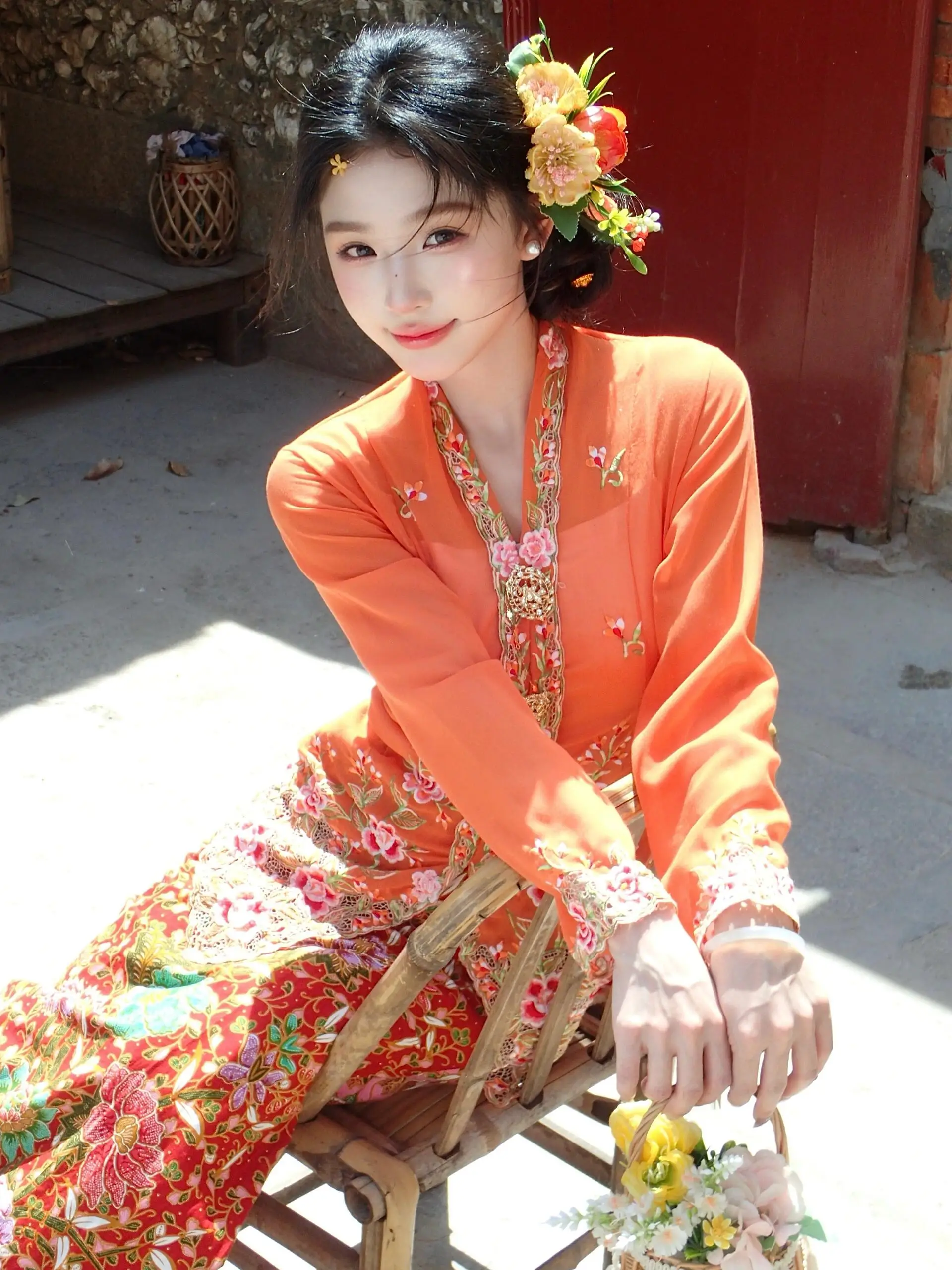 Floral Hairpin Ethn…