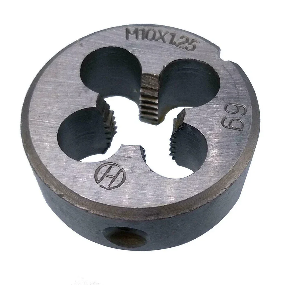 Grifos de mano Tap Die 3 unids/set acero de alta velocidad M10 X 1,25mm rosca métrica grifos de mano derecha suministros metalúrgicos