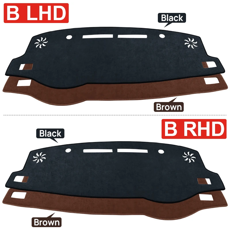 For Toyota Yaris Ativ 2019 2020 2021 2022 2023 Car Dashboard Cover Avoid Light Mat Sun Shade Carpet Anti-UV Pad Case Accessories