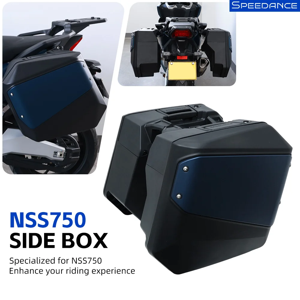 For Honda NSS750 Motorcycle Side Case Pannier Box Quick Release No-Drill Installation Luggage Moto Touring Commuter