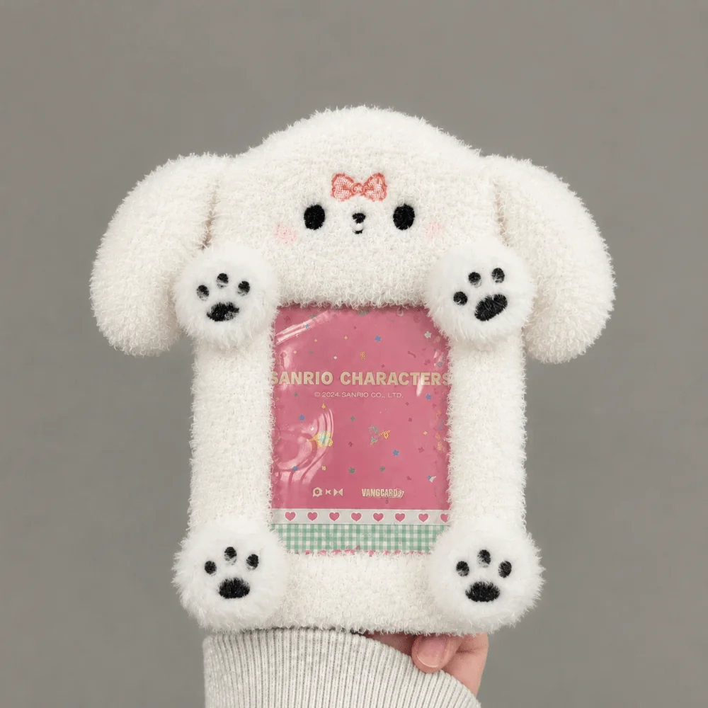 Cute Photocard Case Student Card Holder Bag Keychain Star Shape Photo Card Holder Cartoon Idol Photos Protective Cover