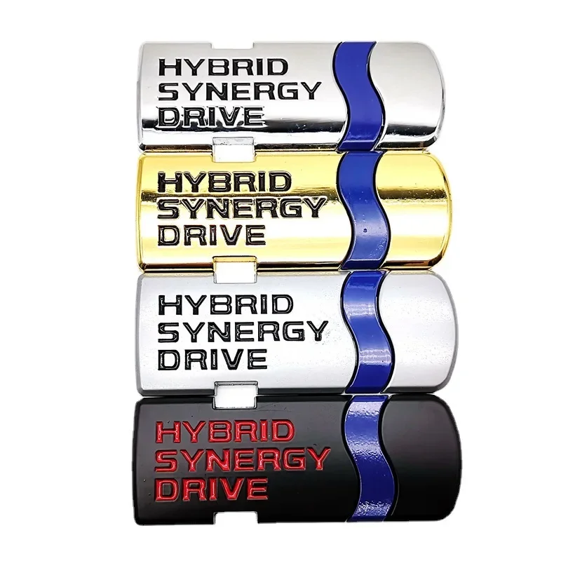 

Car Sticker Emblem Auto Badge Decal for Toyota Hybrid Synergy Drive Letter Prius Camry Rav4 Crown Auris Car Styling Accessories