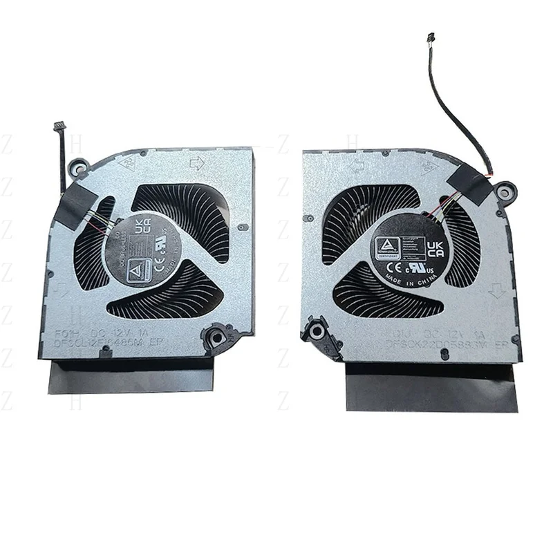 

Z для процессора, графического процессора, вентилятора DFSCL12E16486M FQ1H DFSCK22D05883M FQ1J DC12V 1A 4PIN, пара новых