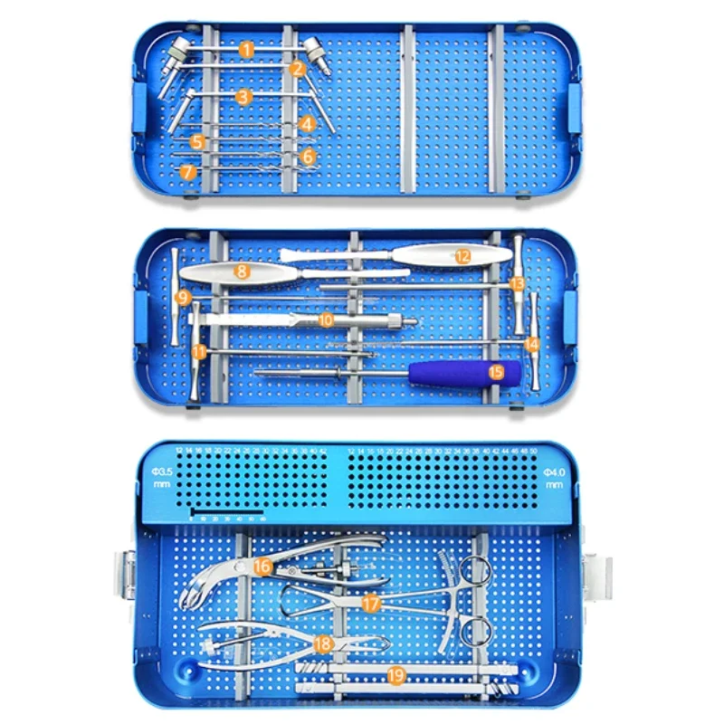 Preferred Supplier Small Fragment Instrument Set Orthopedic Trauma Surgical Instruments