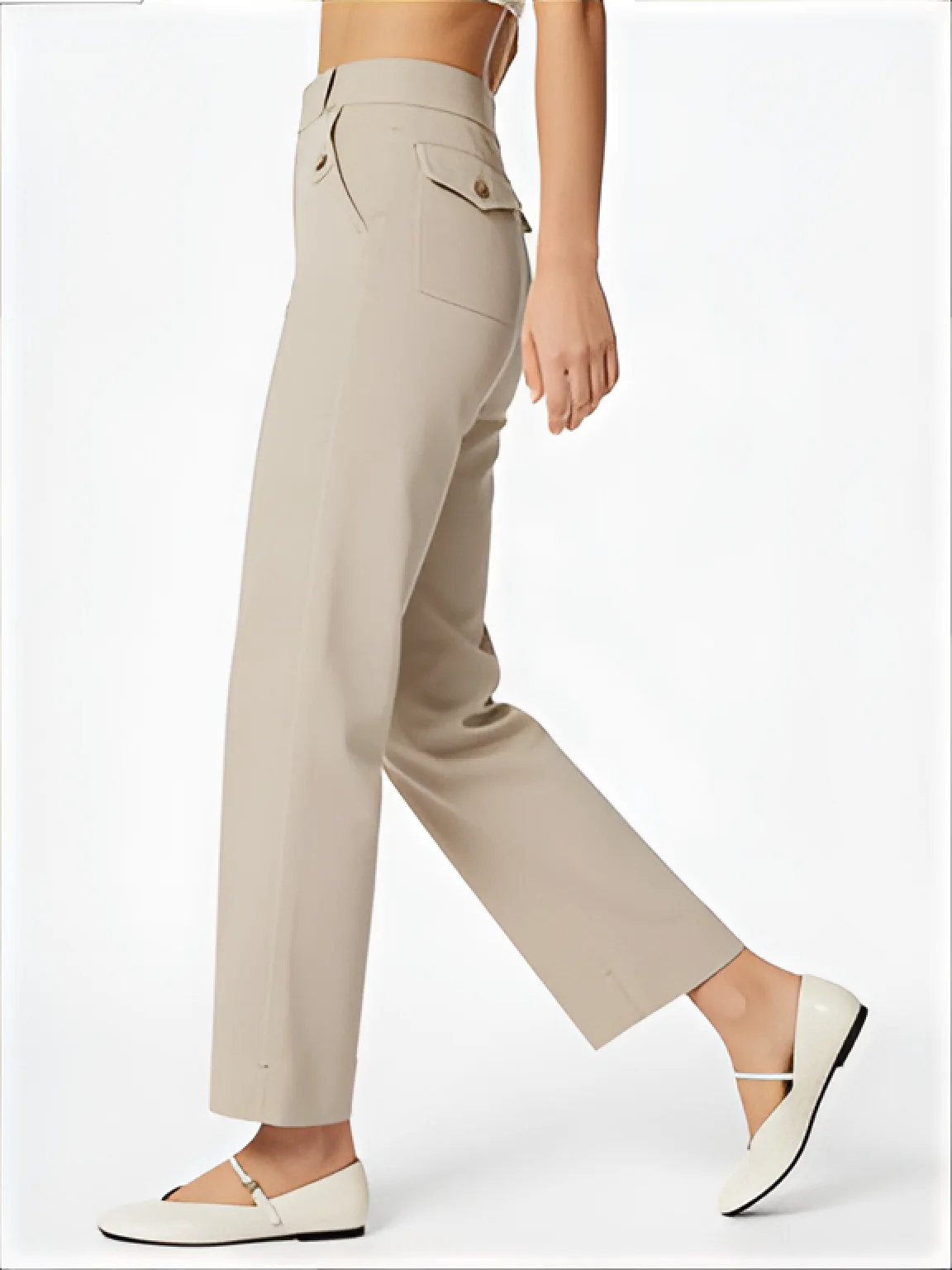 Vaqueros bootcut negros para mujer Primavera Verano algodón blanco suave Casual fiesta elegante Simple lindo lavado en la playa diseño de estilo coreano bonito