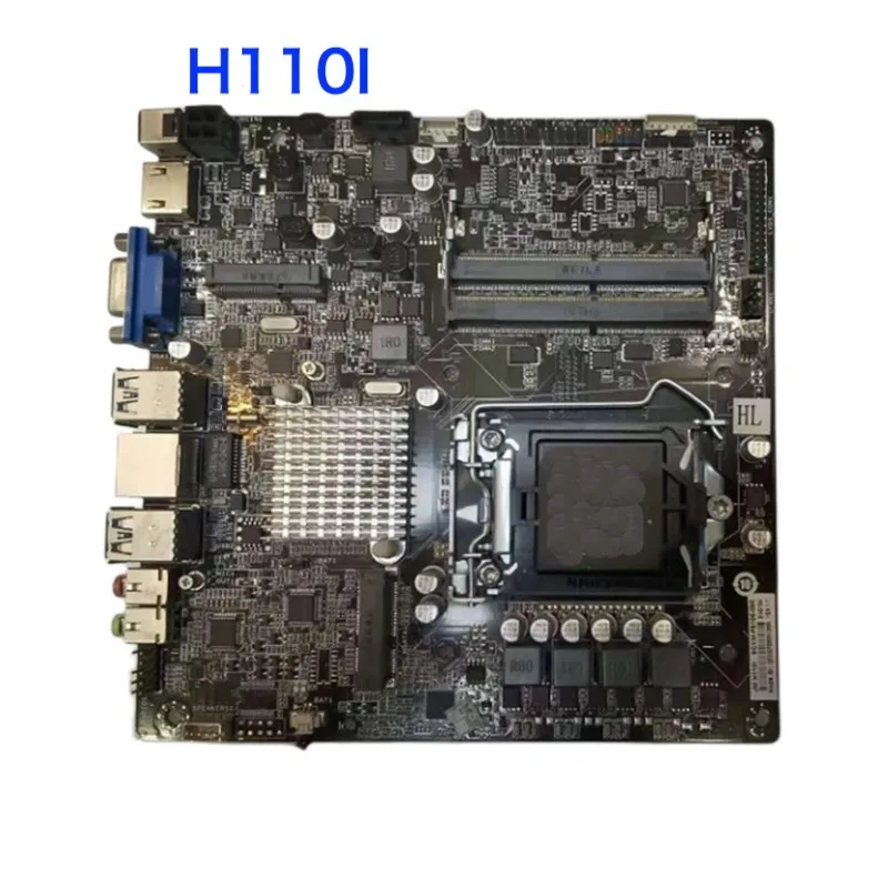 

For JW H110I AIO Motherboard LGA 1151 DDR4 Mini-ITX Mainboard 100% Tested OK Fully Work Free Shipping