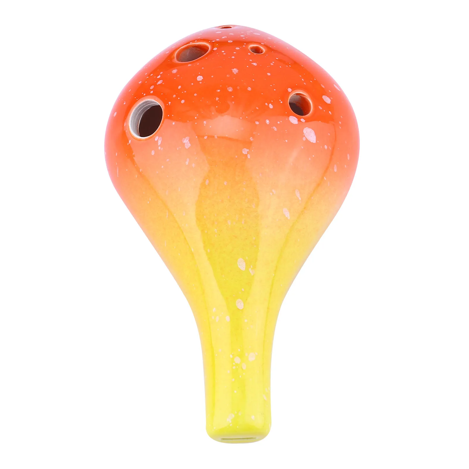 

Premium Handcrafted Ceramic Ocarina Starry Design 6 Hole Bottle Style Ocarina for Music Beginners Beautiful Natural Tone Room