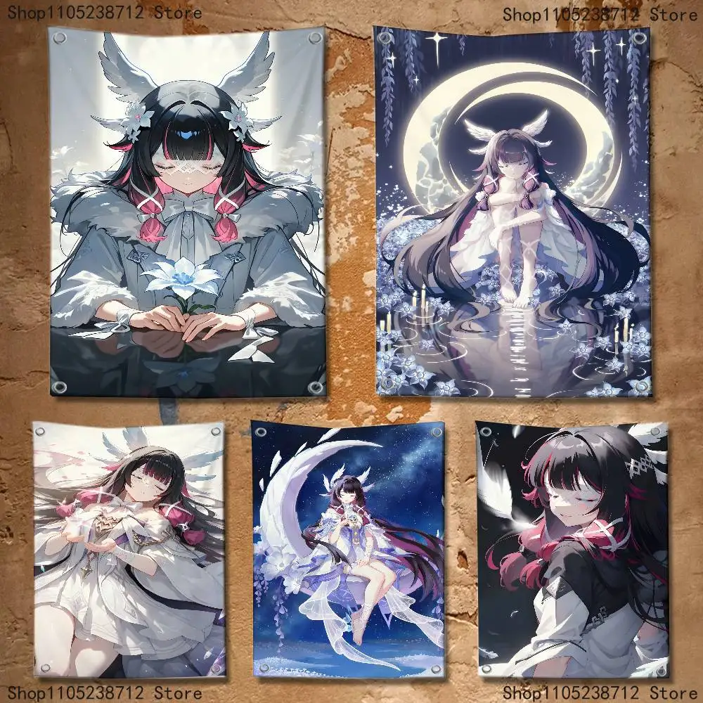 

Game Character C-Columbina Flag Tapestry Banner For Bedroom Outdoor Living Room Restaurant Bar Wall Decor Party