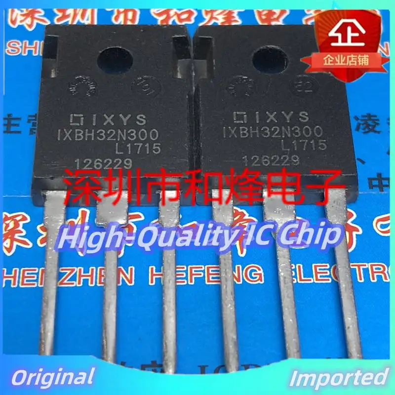 

10PCS-30PCS IXBH32N300 TO-247 3000V 80A Imported Original Best Quality