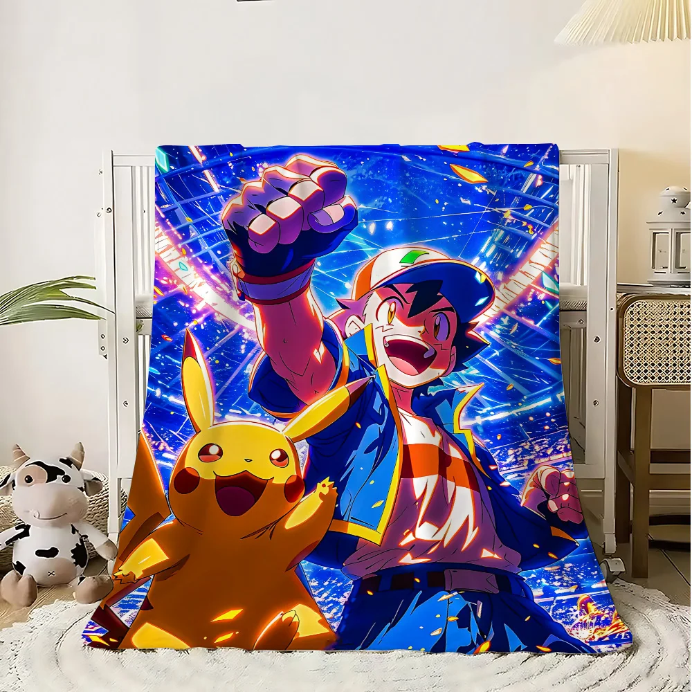 

Kawaii Pokepokes волосатое одеяло для дивана, зимние пушистые мягкие одеяла для кровати, украшения спальни, домашнее покрывало, теплый колено