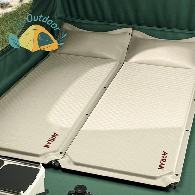 

DZ Outdoor Automatic Inflatable Portable Mattress Sleeping Mat Camping Moisture Proof Mat Camping Air Cushion Bed Tent Floor Mat