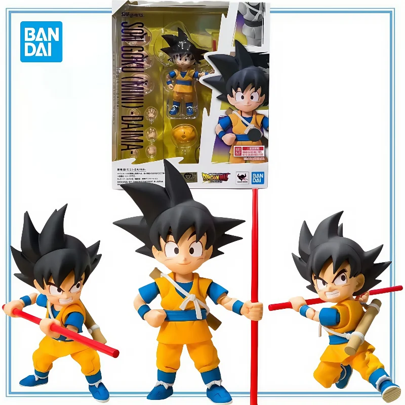 

BANDAI Original in Stock SHF Dragon Ball SON GOKU (MINI) -DAIMA- Garage Kit Collection Series Model Cartoon Character