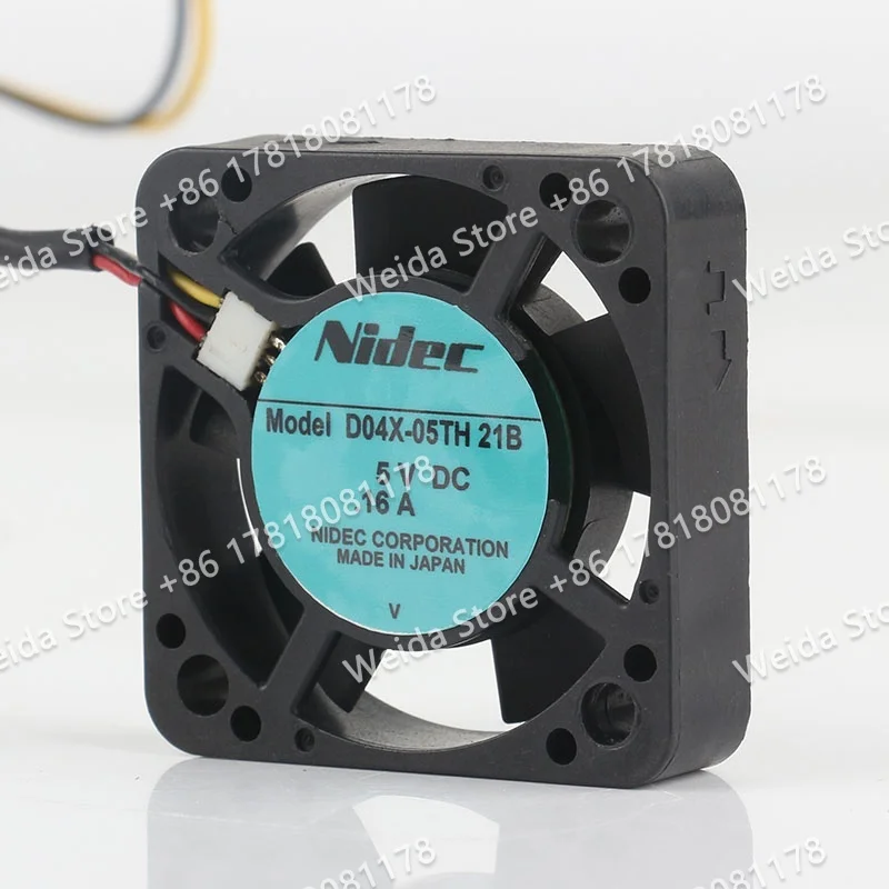 

Original and genuine Nidec D04X-05TH 21B 5V 0.16A 4CM 4010 computer case power supply with USB cooling fan