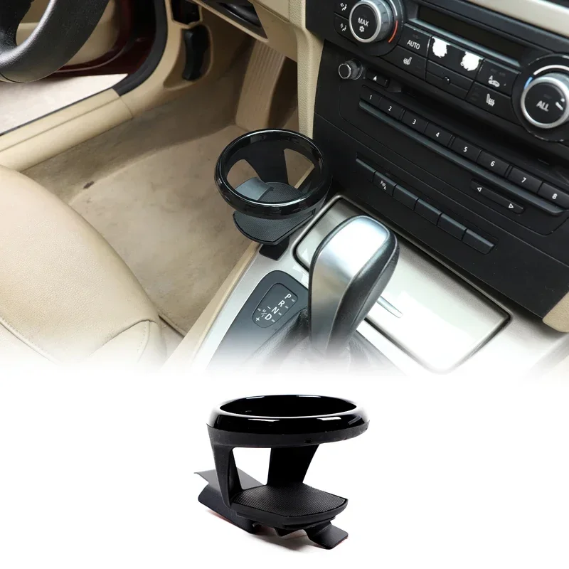 For 07-11 1 Series/05-12 BMW 3 Series E90 E92 E93 Center Console (left) Water Cup Holder Carbon Steel 1 Piece Set