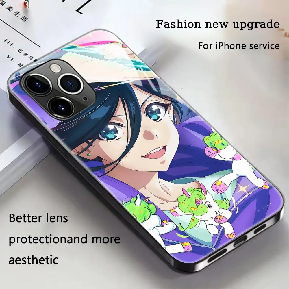 ZENSHU أنيمي كول جراب هاتف آيفون 16 15 14 13 12 11 X XR XS 8 Plus Mini Pro Max الزجاج المغناطيسي جراب هاتف #5