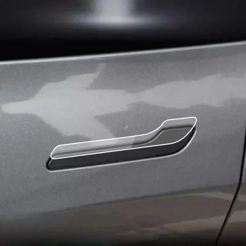 Kit de 4 Adesivos Protetores de Maçaneta de Carro Antirriscos para Tesla Model 3 e Model Y