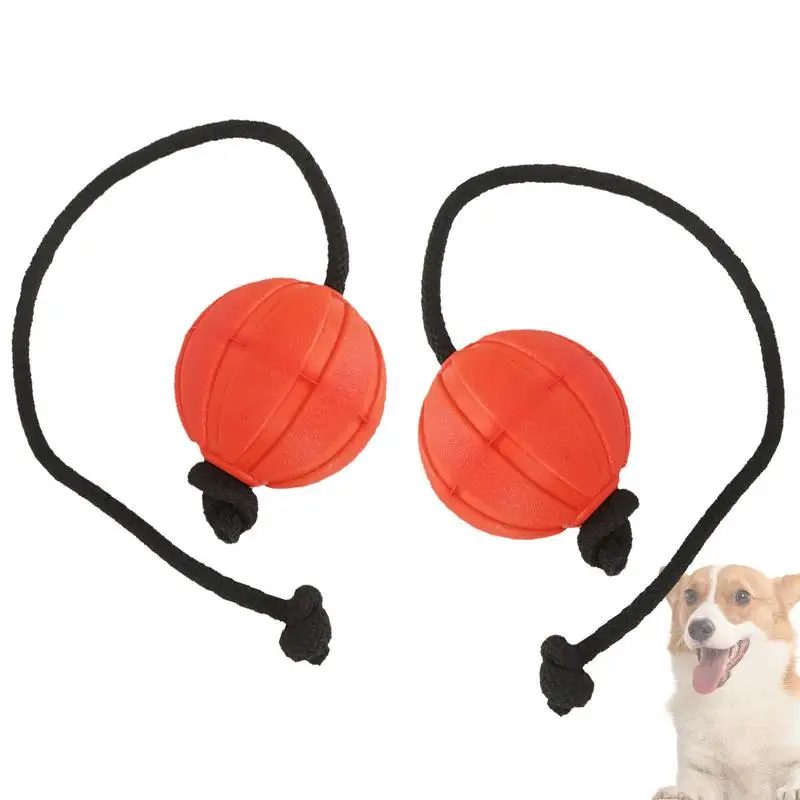 Dog Training Ball On Rope Dog Training Ball Fun Dogs Balls Toys Keep Teeth Healthy And Boost Physical And Mental Health For Dog