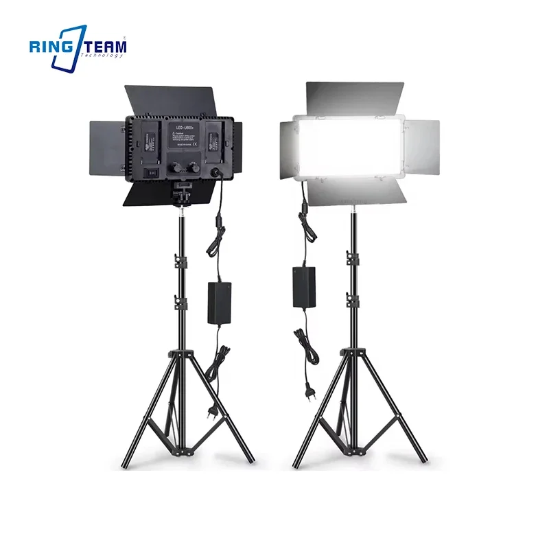 New U600 LED Photo Studio Light for Tiktok Youbute Game Live Video Lighting Portable Video Recording Photography Lamp