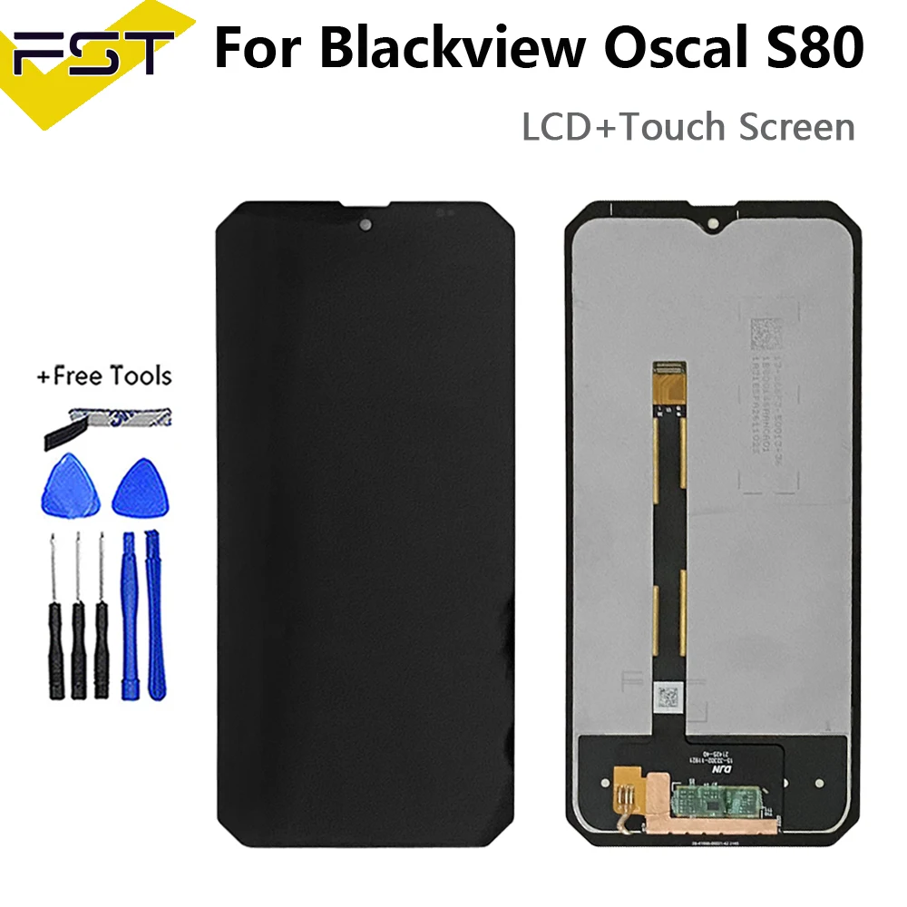 

6.58 inches For Blackview Oscal S80 LCD Display+Touch Screen Digitizer Assembly Oscal S80 Screen Replacement LCD Sensor Parts