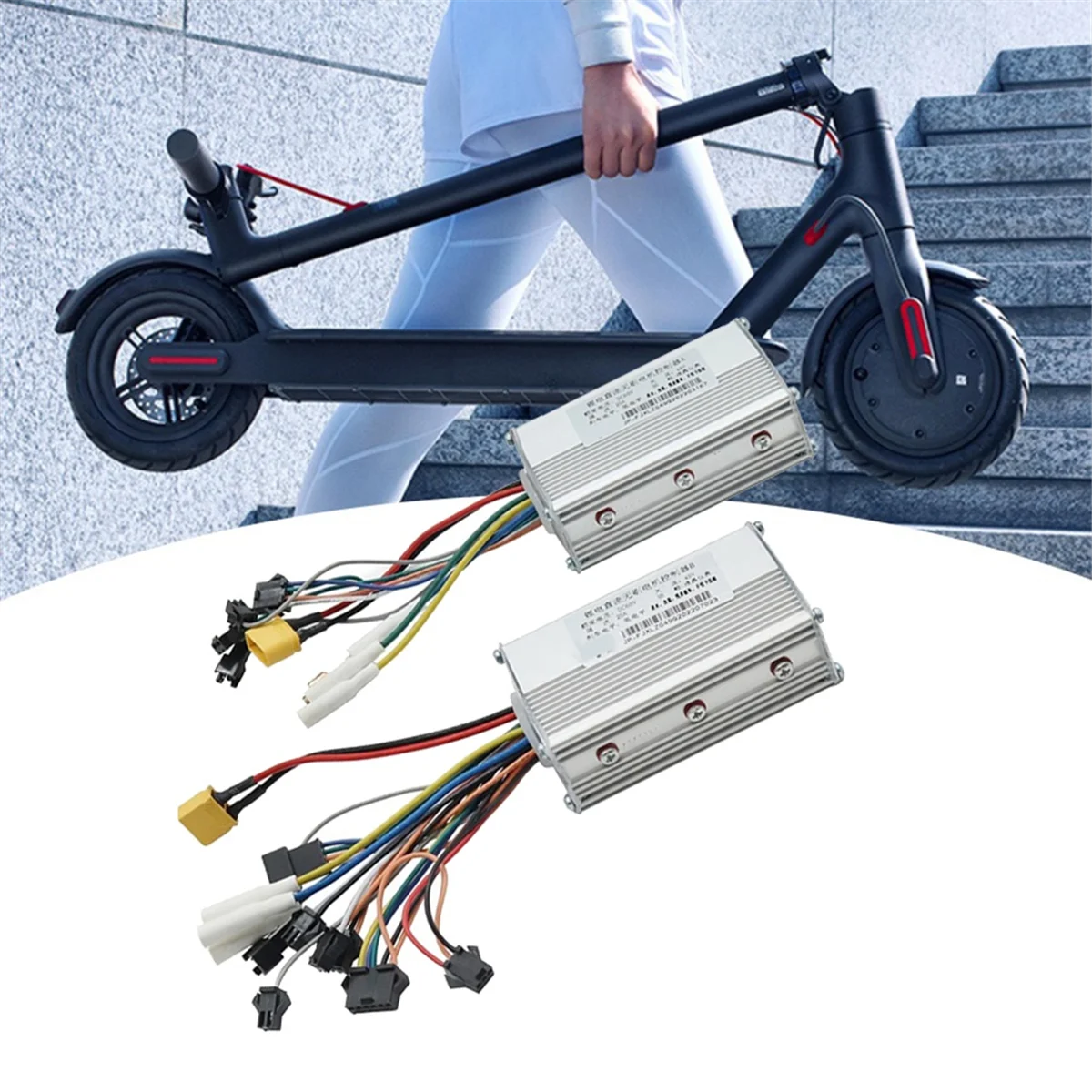 LDHL Per JP 60V 25A DC Controller Brushless Doppio Motore per Scooter Elettrico E Bike Controller Brushless