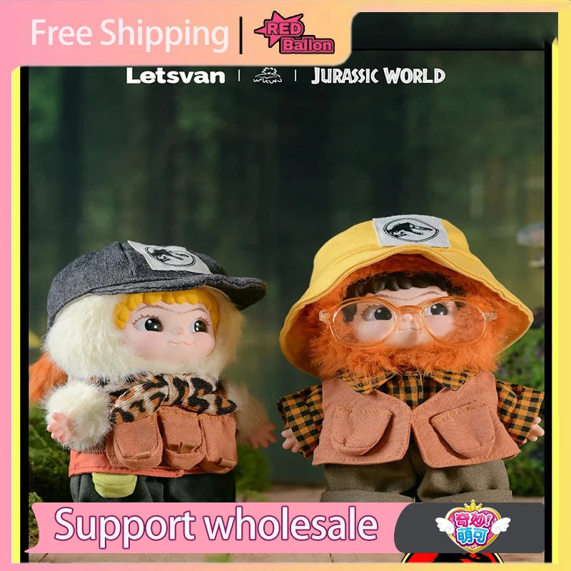 

2025 Original Jurassic World Wakuku Anime Figure Peripherals Trendy Toys Plush Doll Decorative Ornaments Cute Custom Gifts