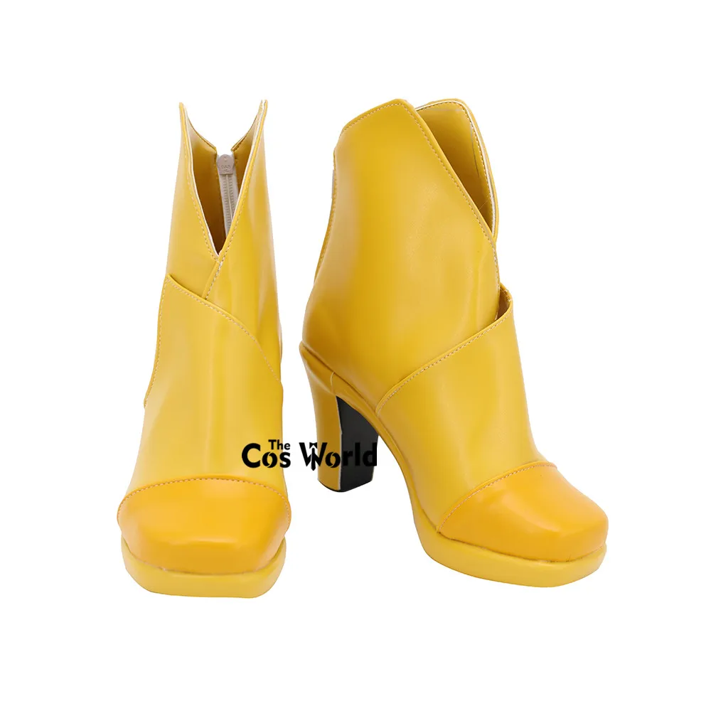 Pretty Cure Precure Cure Lemonade Anime Customize Cosplay High Heels Shoes Boots