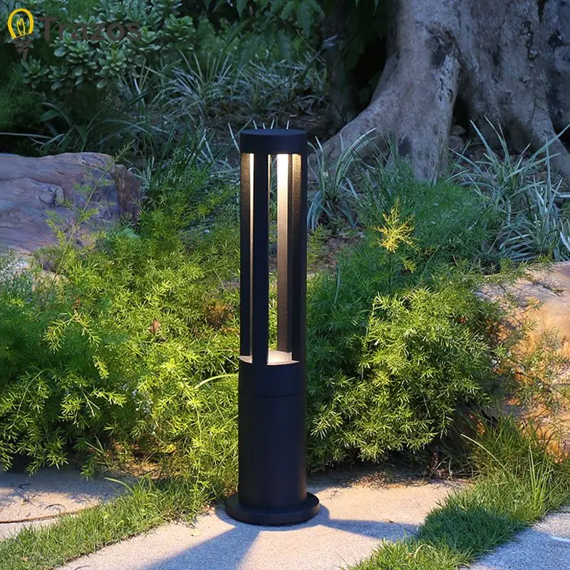 Outdoor Lawn Light Villa Household Street Light IP65 Waterproof Garden Modern Simple Led Ground Inserted Grass Garden Ground