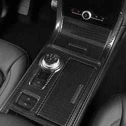 For Ford EDGE 2018 2019 2020 Front Storage Box Cover Gear Shift Water Cup Panel Decoration Trim Interior Car Styling Accessories