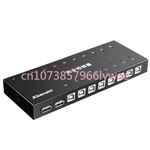 

KVM Switch for PC Android Pad DNF Game Control, with Cables KM Synchronizor, USB Keyboard Mouse Synchronous Controller