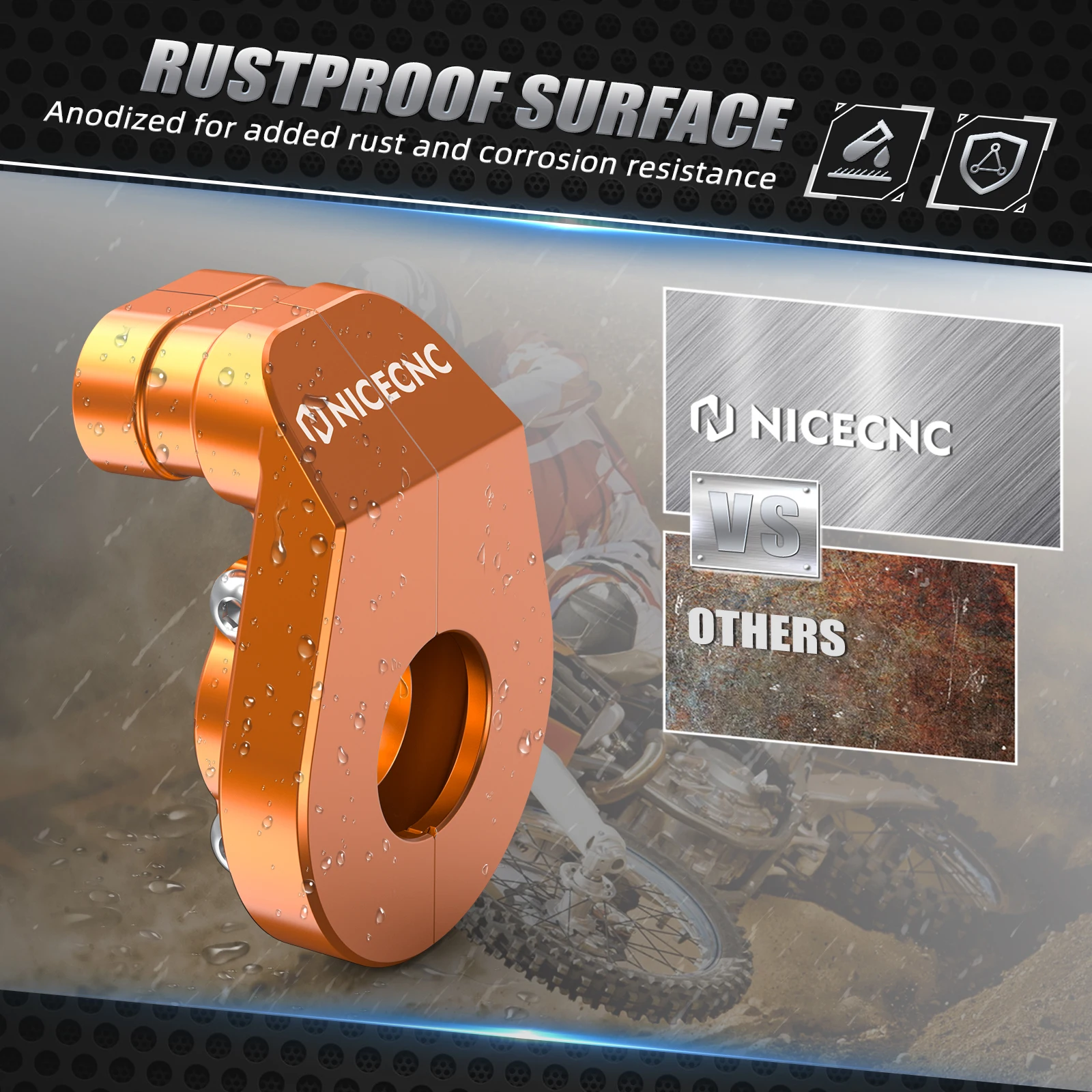 2024-2025 ل KTM EXC 300 EXC 450 EXCF 350 XCW XCF-W XWF خنق الإسكان غطاء حماية SX 125 SXF 250 SXF 450 XC XCF 2023-2025 #4