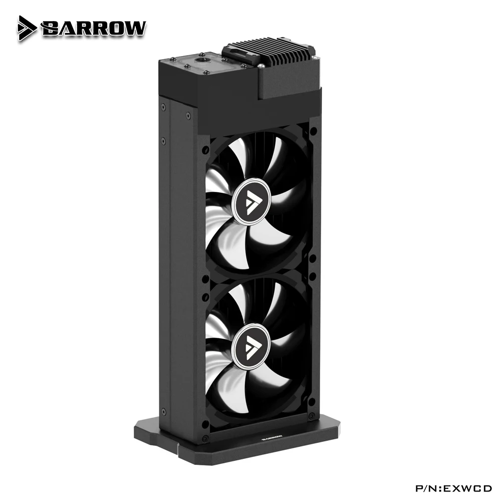 BARROW 240 Water-cooled Dock AIO Pump Exhaust Integrated External Water Cooler For ITX laptop semiconductor heat dissipation