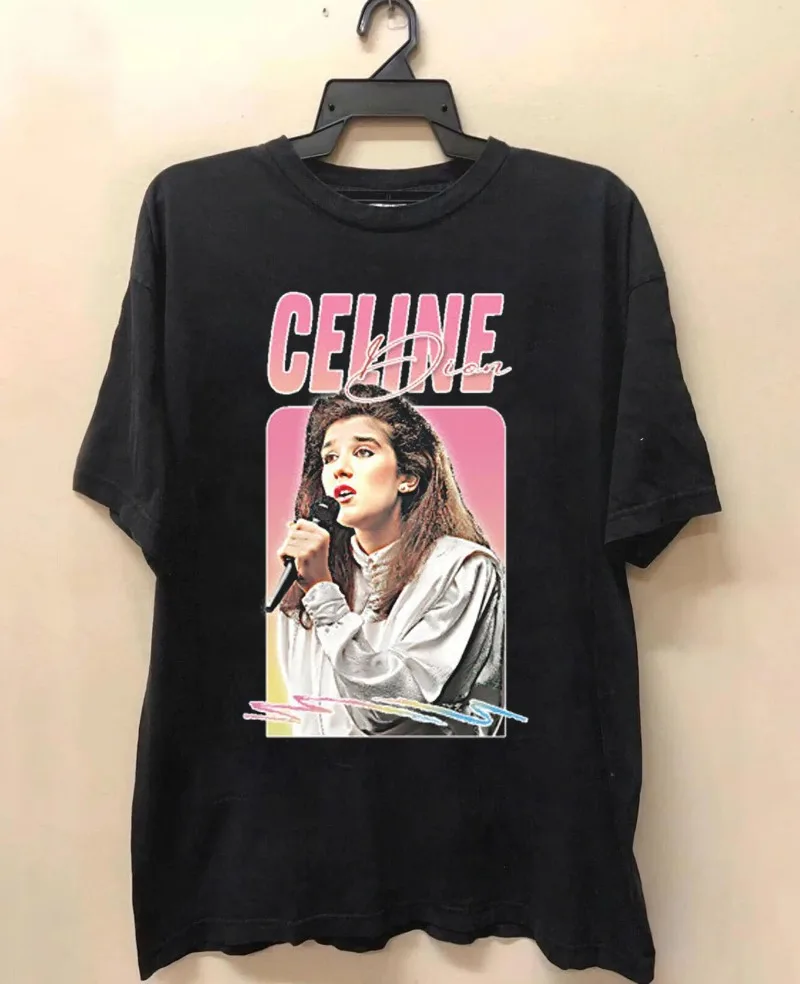 Camiseta vintage My Heart Will Go On de Celine Dion, camiseta retro de Celine Dion, camiseta gráfica unisex, camiseta de los años 90 de Celine Dion, ropa de calle