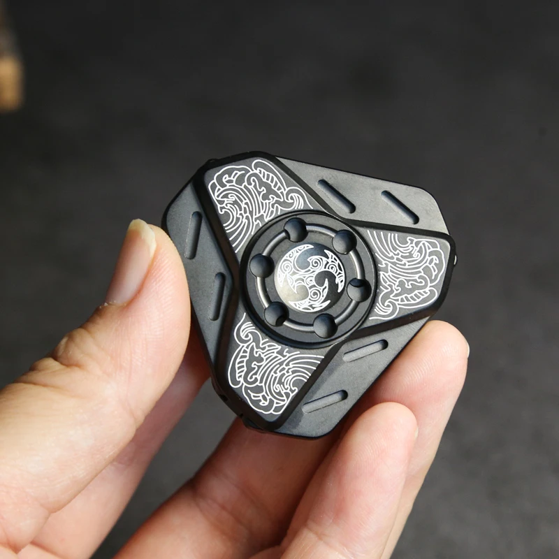 EDC-armadura abierta de acero inoxidable, juguetes para aliviar el estrés, juguetes para aliviar el estrés, escritorio de oficina, regalo para adultos