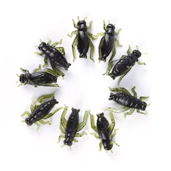 HOT!20Pcs Soft Fishing Lures Pesca Lightweight Cricket Insect Lure Simulation Baits
