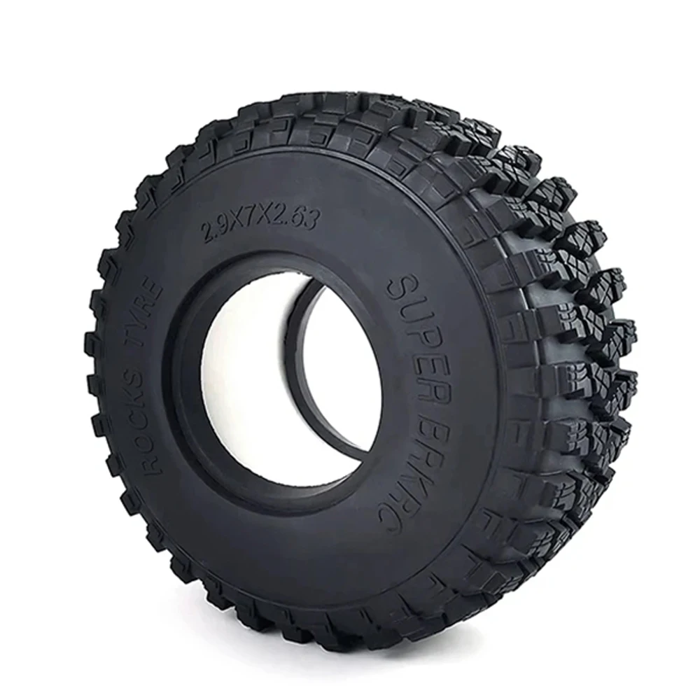 RCGOFOLLOW Diameter Width Plastic Crawler Wheel Tires 1/6 SCX6 RC Car Part RC Car Accessories Replacement Parts