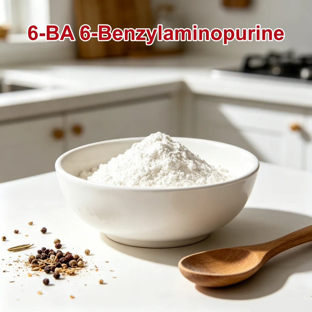 6-BA 6-Benzylaminopurine Cytokinin Powder Plant Growth Regulator Promote Germination & Cell Division