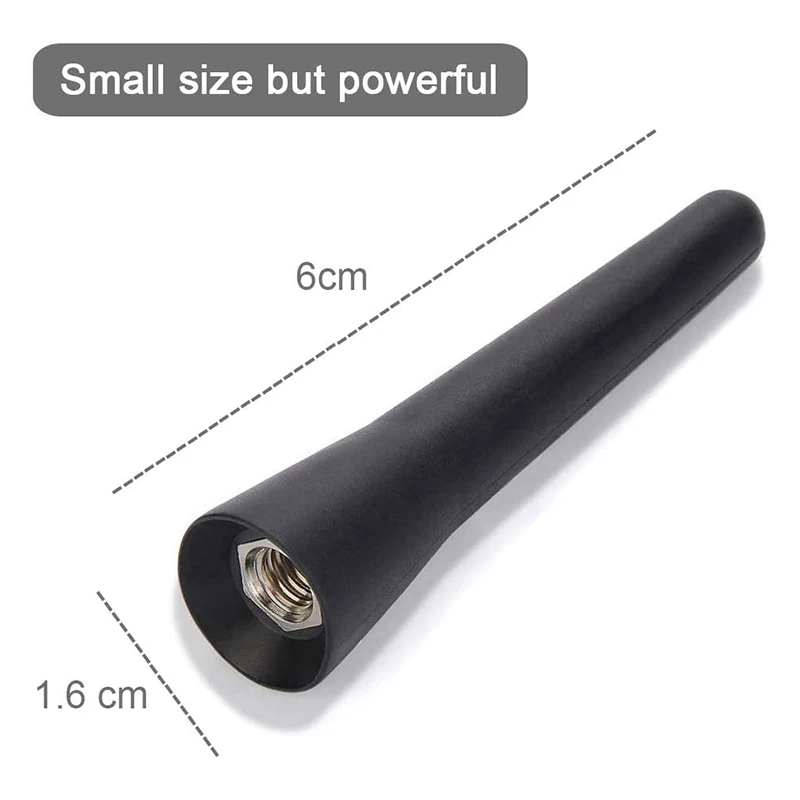 6.5 cm Universal Car Antenna Radio Accessories for Mini Cooper R56 R57 R58 R50 R53 F55 F56 Jaguar